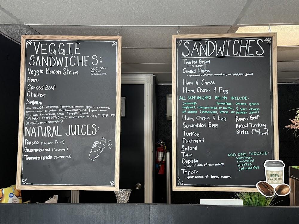 Secret Spot Bakery Menu image 1