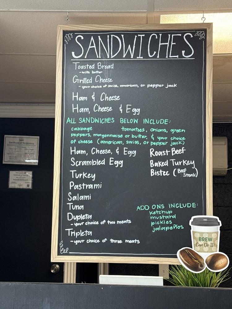 Secret Spot Bakery Menu image 2
